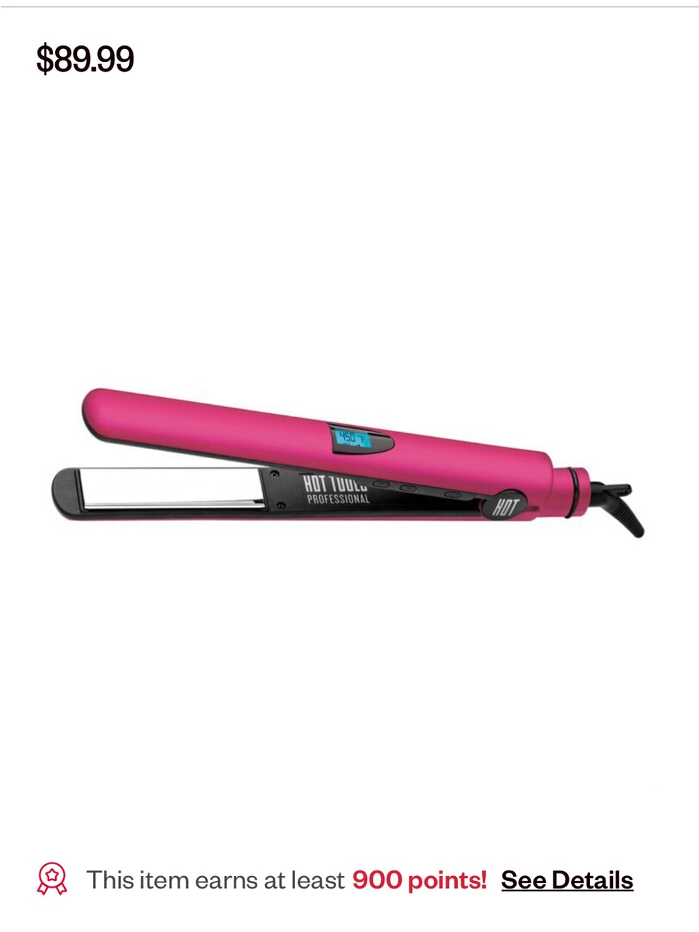 Hot tools flat iron
